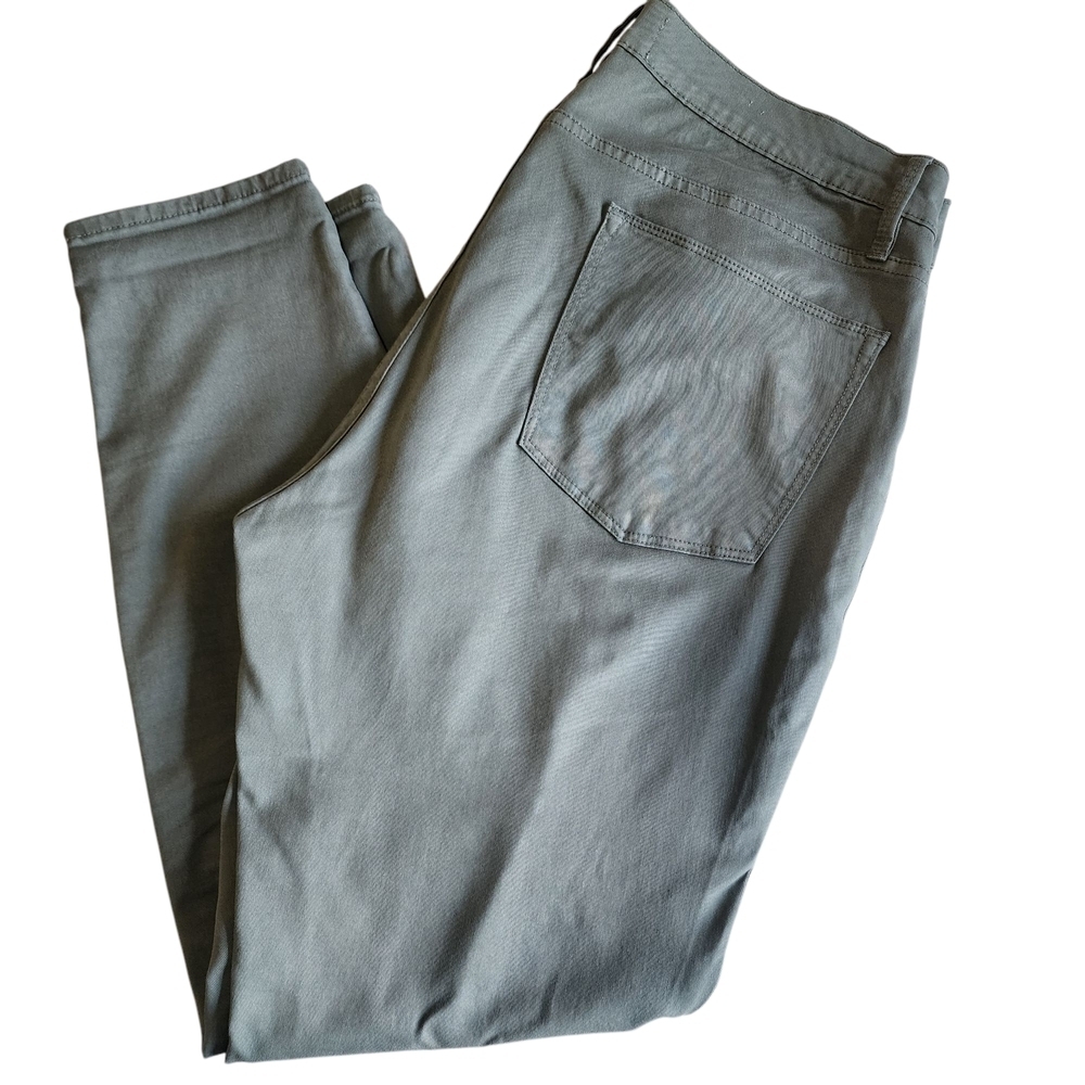 Frame Denim Le High Skinny Green Pants - 32